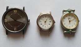 Lot De 3 Montres Pour Pièces LIP SHIVAS Avène - Montres Anciennes