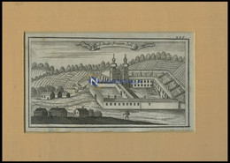 BRENNBERG: Kloster Frauenzell, Kupferstich Von Ertl, 1687 - Prenten & Gravure
