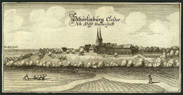 HALBERSTADT/SACHS.: Kloster Störlinburg, Kupferstich Von Merian Um 1645 - Prenten & Gravure