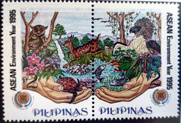 Philippines Filipinas 1995 ASEAN Environment Year - Pair - MNH - Filipinas