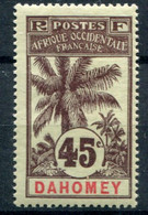 Dahomey              27 * - Unused Stamps