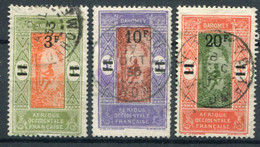 Dahomey        82/84  Oblitérés - Used Stamps