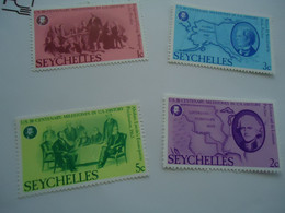 SEYCHELLES  MNH  STAMPS  4 ANNIVERSARIES - Seychelles (1976-...)