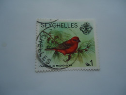 SEYCHELLES  USED STAMPS BIRD BIRDS WITH POSTMARK - Seychelles (1976-...)