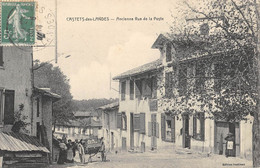 CPA 40 CASTETS DES LANDES ANCIENNE RUE DE LA POSTE - Sonstige & Ohne Zuordnung