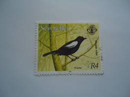 SEYCHELLES  USED STAMPS BIRD BIRDS WITH POSTMARK  R4 - Seychelles (1976-...)