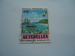 SEYCHELLES  USED STAMPS ANNVERSARY - Seychelles (1976-...)