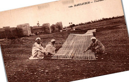 MARRAKECH - Maroc - Tisserands Marocains - Métier - Marrakech