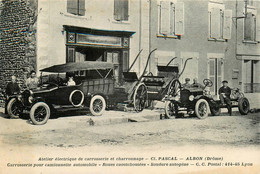 Albon * Atelier électrique De Carrosserie Et Charronnage Cl. PASCAL * Automobile Voiture Ancienne * Garage Auto - Autres & Non Classés