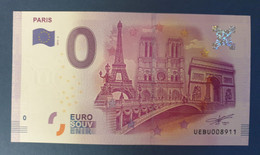 Billet Souvenir 0 Euros 2016 Paris - Otros