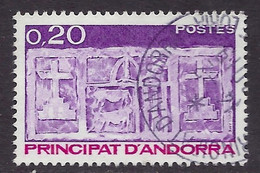 Andorra FR 1983 - The First Arms Of Valleys Of Andorra, Coat Of Arms, Principat D’Andorra - 0,20 Used - Used Stamps