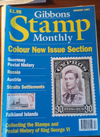 S. GIBBONS "STAMP MAGAZINE". EDIZIONE GENNAIO 1997. - Inglesi (dal 1941)