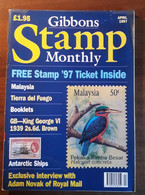 S. GIBBONS "STAMP MAGAZINE". EDIZIONE APRILE 1997. - Englisch (ab 1941)