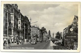 CPSM BERLIN - Kurfürstendamm , Ecke Uhlandstrasse - Ed. Klinke & Co , Berlin N° B 751 - Steglitz