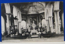 (F) FLIXECOURTE - FLIXECOURT - SOMME - L' INTERIEUR DE L' EGLISE - NON VIAGGIATA 1900/10ca - Flixecourt