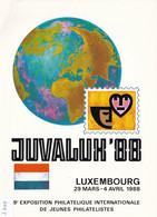 Luxembourg - JUVALUX/HAFNIA (7.703.1) - Briefe U. Dokumente