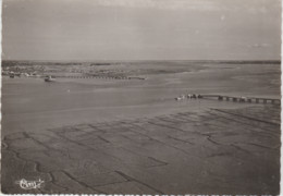 Cpsm 10x15. Vue Aérienne (17) LE CHAPUS. ILE DOLERON  Jetée Et Bac Reliant L'Ile D'Oléron Au Continent - Ile D'Oléron