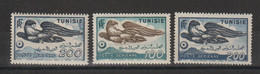 Tunisie 1949 Aigle PA 13-15, 3 Val * Charnière MH - Poste Aérienne