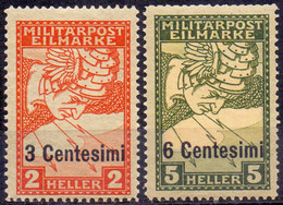 ITALIA - AUSTRIA - BOSNIA FELDPOST K.u.K. - ESPRESSO  Mi. 24/5 - **MNH - 1918 - Oostenrijkse Bezetting