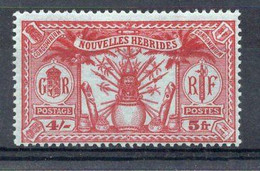 Nouvelles HEBRIDES Timbre Poste N°90* Neuf Charnière TB Cote 10€00 - Nuevos