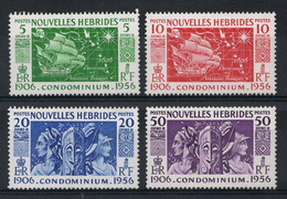 Nouvelles HEBRIDES Timbres Poste  N°167** à 170** Neufs Sans Charnière TB Cote 11€00 - Ongebruikt