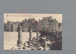 Ypres - Ruines Du Nieuwerk - Côté Droit Des Halles - Postkaart - Ieper