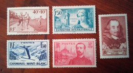 Lot Timbres France - 1937 - Timbres Regommés (GNO) / Port Offert - Other & Unclassified