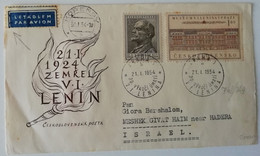 Cecoslovacchia 1954 - Busta Affrancata Posta Aerea - Airmail