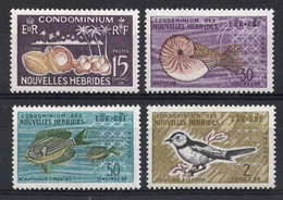 Nouvelles HEBRIDES  Timbres Poste N°203** à 206** Neufs Sans Charnière TB Cote 20€00 - Unused Stamps