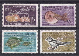 Nouvelles HEBRIDES  Timbres Poste N°207* à 210* Neufs Charnières TB Cote 14€00 - Unused Stamps