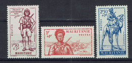 Mauritanie - 1941 - N° 116 à 118 - Neufs - XX - MNH - TB - - Neufs