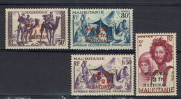 Mauritanie - 1941 - N° 119 à 122 - Neufs XX - MNH - TB - - Unused Stamps