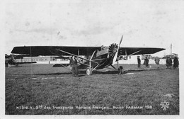Société Des Transports Aériens Français -FARMAN 198 Avion Quintuplace De Transport. 2 Exemplaires Moteur RENAULT 270 CV - 1919-1938: Entre Guerras