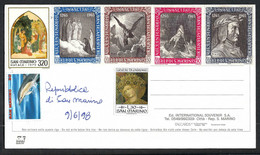 ST MARIN 1998: CP Ill. Affr. De 190L Et 800L Des ZNr.796-805, Neuve - Covers & Documents