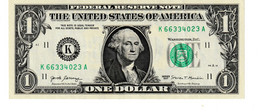 Usa P.544 1 Dollar 2017  Unc - Biljetten Van De  Federal Reserve (1928-...)