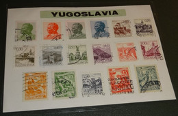 Joegoslavië - Yugoslavia - Gebruikt - Cancelled - Leftovers - Oblitérés