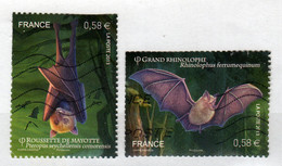 FRANCE 2013 Chauve-Souris Yv 4739/4740 Obl - Chauve-souris