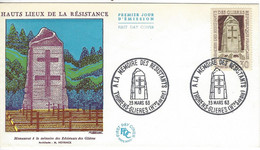 Enveloppe FRANCE 1e Jour N° 1380 Y & T - Cartas