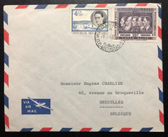 CONGO, Circulated Cover To Belgium, « Royalty », « Monarchy », 1960 - Briefe U. Dokumente