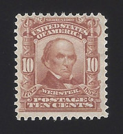 US #307 1902-03 Pale Red Brown Wmk 191 Perf 12 Mint NG F-VF SCV $60 - Unused Stamps