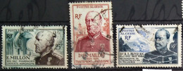 ALGERIE                       N° 304/306                     OBLITERE - Used Stamps