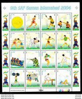 422  Judo, Tennis, Ping Pong, Soccer, Volleyball, ... - Pakistan Yv 1132 á 37 MNH -See Description -  2.,95 (7) - Judo