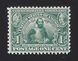 US #328 1907 Green Wmk 191 Perf 12 MNH F-VF Scv $65 - Unused Stamps