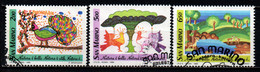 SAN MARINO - 1989 - DISEGNI DI RAGAZZI - CONCORSO: NATURA E' BELLO - USATI - Used Stamps