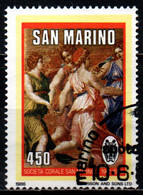 SAN MARINO - 1986 - 25° ANNIVERSARIO DELLA SOCIETA' CORALE DI SAN MARINO - USATO - Gebruikt
