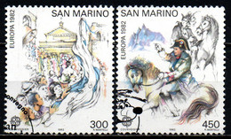 SAN MARINO - 1982 - EUROPA UNITA: AVVENIMENTI STORICI - USATI - Usados