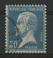 N° 176 A Pasteur ROULETTE Cote 155 € Oblitéré TB - Rollen