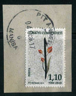 Türkiye 2013 Mi 3998 Calligraphy, Art, Flower, Fragment, Manisa Ahmetli Postmark - Usati