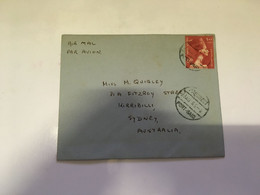 (2 H 34) Letter Posted From Egypt To Australia - 1985 ? (Orient Line Cruise Ship Mail) - Lettres & Documents