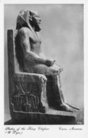 EGYPTE - LE CAIRE - MUSEE - STATUE OF THE KING CHEFREN - HISTOIRE, ANTIQUITE - Musei